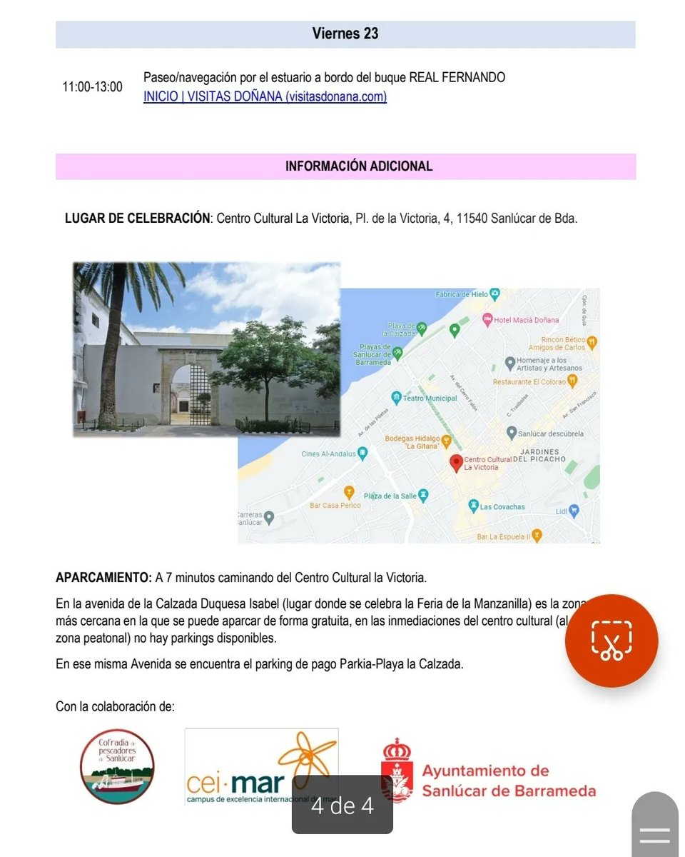 Programa JORNADAS ECOFISH 🐟
#FEMP
#PLEAMAR
<a href="/FBiodiversidad/">Fundación Biodiversidad</a>
<a href="/univcadiz/">Universidad de Cádiz</a>