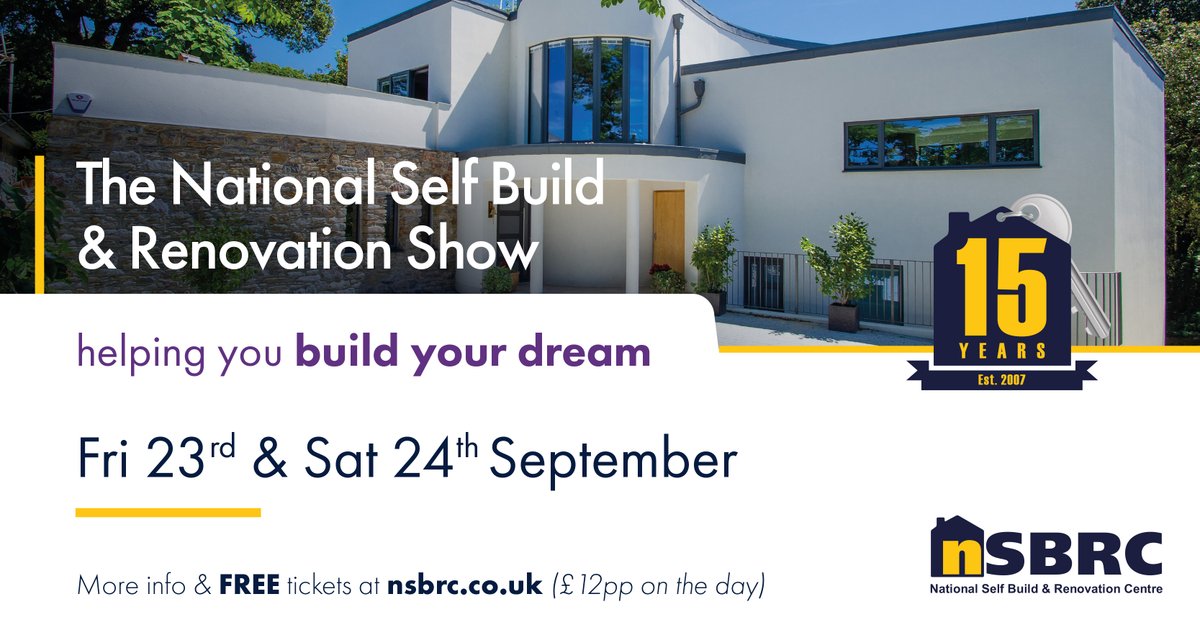 All good things must come to an end and (for this year!) that includes <a href="/NSBRC/">NSBRC</a> Show! Alongside our colleagues at <a href="/BMDrainage/">Brett Martin Plumbing & Drainage</a>, we’ll be exhibiting with our brand new stand on 23rd &amp; 24th Sep. Book your FREE slot now  -we look forward to seeing you there! > bit.ly/3LgGagk