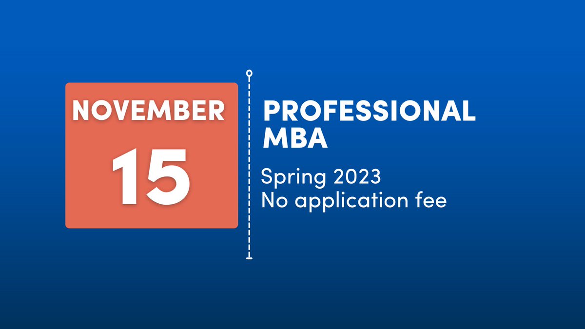 Professional MBA | UB School of Management tweet media
