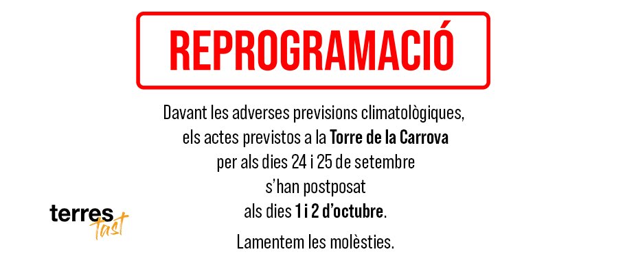 Terres Festival tweet media