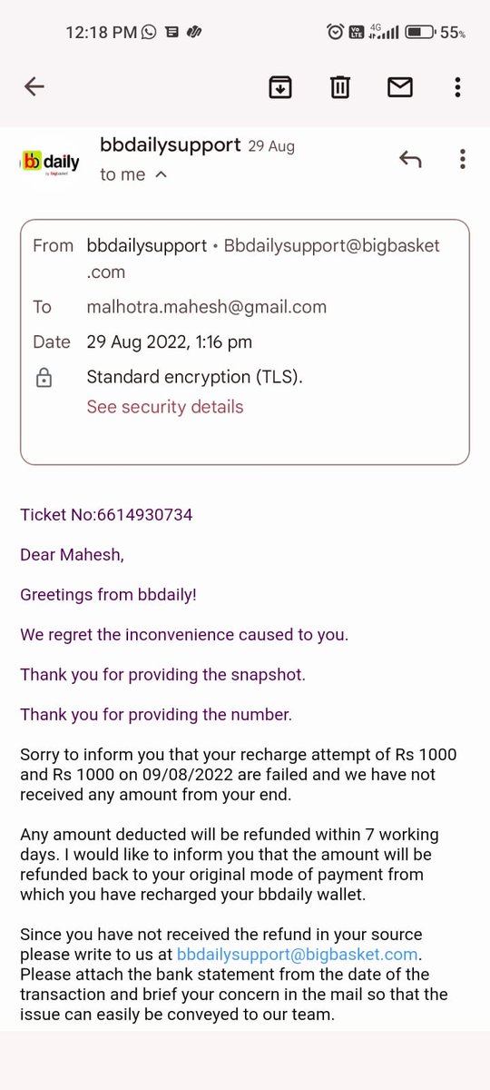 meshi_04's tweet photo. @AxisBank @AxisBankSupport on 9th aug 2022 i have made an UPI transaction wherein beneficiary has not recd. money(attaching their mail)... I have complained same to Axis bank Customer Care. Pls look into this thoroughly as I have complained on the same on 15sep but no reply. https://t.co/3gfjviRYyz