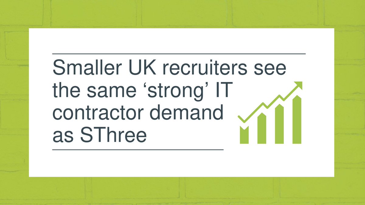 Agency bosses say the appetite for temporary techies is continuing, even if such contractors’ wants and needs are changing, and occasionally clashing. Read more: bit.ly/3xI2slv 

<a href="/SThreeplc/">SThree</a> and <a href="/DarrenLorien/">Darren Topping</a> <a href="/ThisisLorien/">Lorien</a> comment. 

#itcontractjobs #contractors