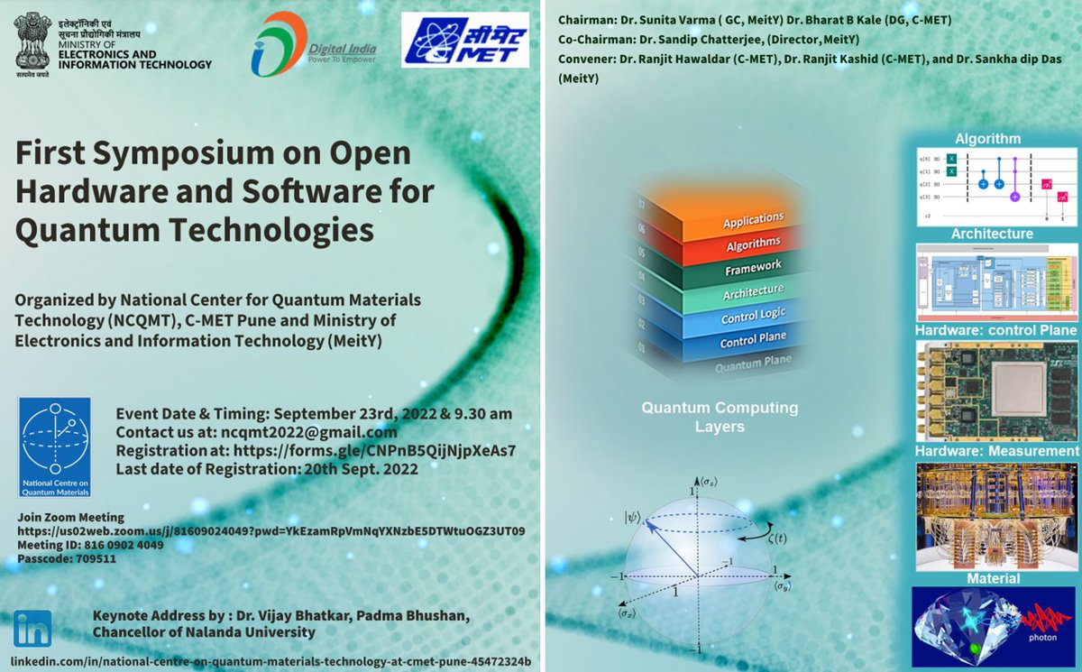 NCQMT at CMET Pune (@NCQMT_CMET) / Posts / X