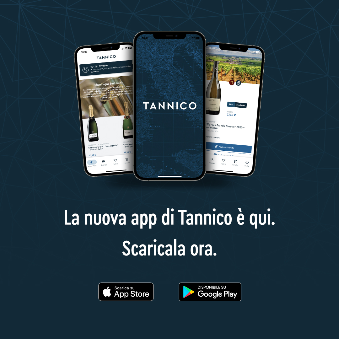 Tannico si evolve ancora una volta e lancia su App Store e Google Play la sua applicazione completamente rinnovata.

Scaricala ora e scopri la sorpresa che ti aspetta 🍷

bit.ly/tannico-app

#Tannico #newApp #vino #wine