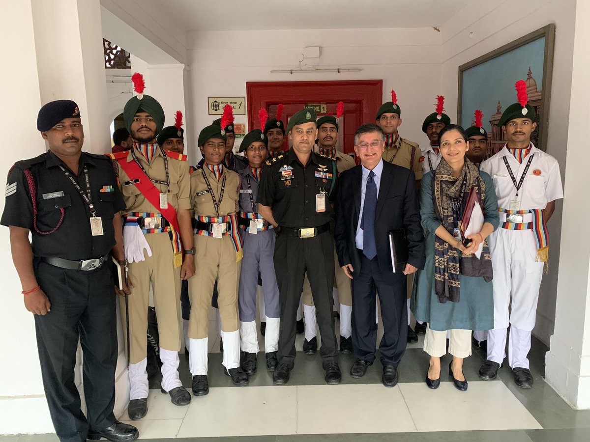 Honor &amp; delighted to join  <a href="/UNEP/">UN Environment Programme</a> &amp; <a href="/HQ_DG_NCC/">National Cadet Corps</a> MOU signing, hosted by Hon <a href="/rajnathsingh/">Rajnath Singh</a> , the Puneet Sagar Abhiyan for a plastic free world &amp; clean oceans, rivers and other water bodies. Congratulations UNEP India/ Atul &amp; his team for this great initiative &amp; partnership with NCC.