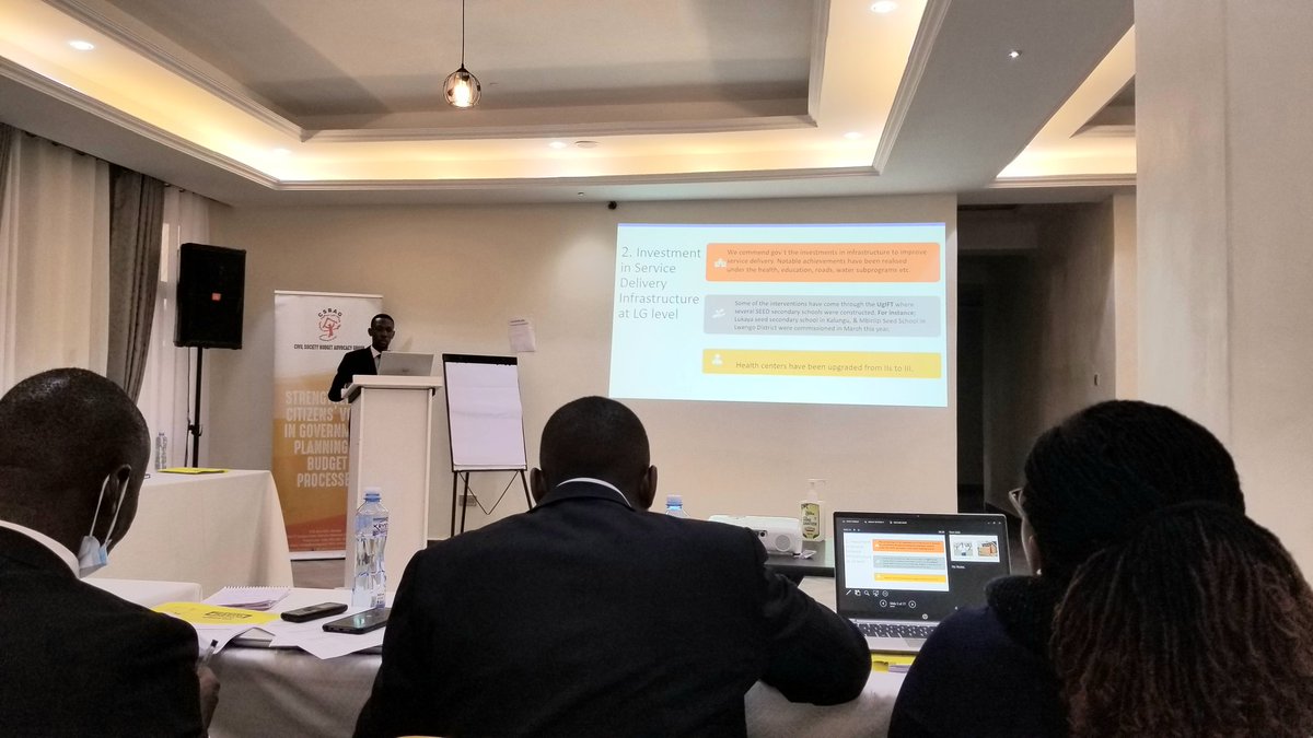 tiuganda1's tweet photo. Today  22/09/2022, @tiuganda1 &amp; @CSBAGUGANDA made a presentation during the #LGBC in Masake to highlight Service delivery concerns to Local Government leaders &amp; @mofpedU https://t.co/RFlmTZUVPi