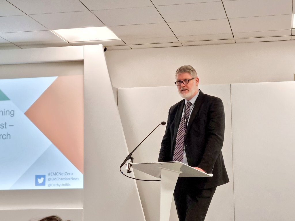 EMChamberNews's tweet photo. We started with a warm welcome from @DerbyUni Professor Warren Manning, Vice Chancellor (Innovation and Research) 👏 #EMCNetZero @DerbyUniBis @EMC_Policy https://t.co/9rUnWFTSCR
