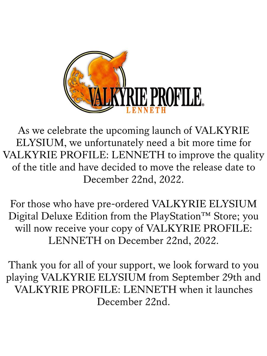 New Valkyrie Profile game launching this spring (update) - Polygon