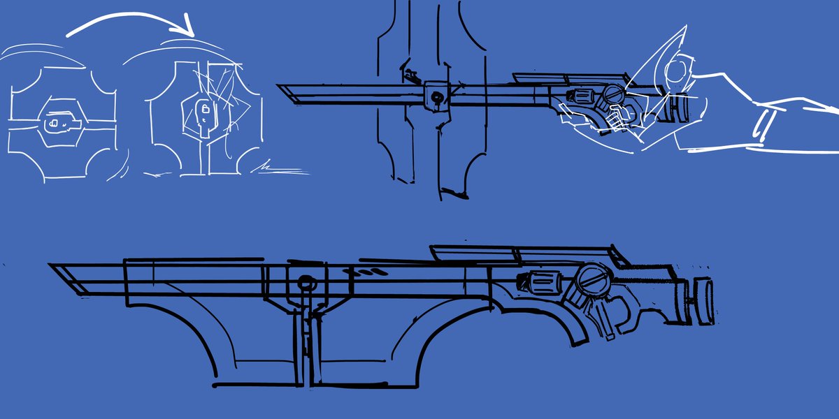 「Guerilla Sniper RifleIt uses Klingengeis」|MASanori Kuro 👾 Mask Maker | Comm Closed (正徳クロ)のイラスト