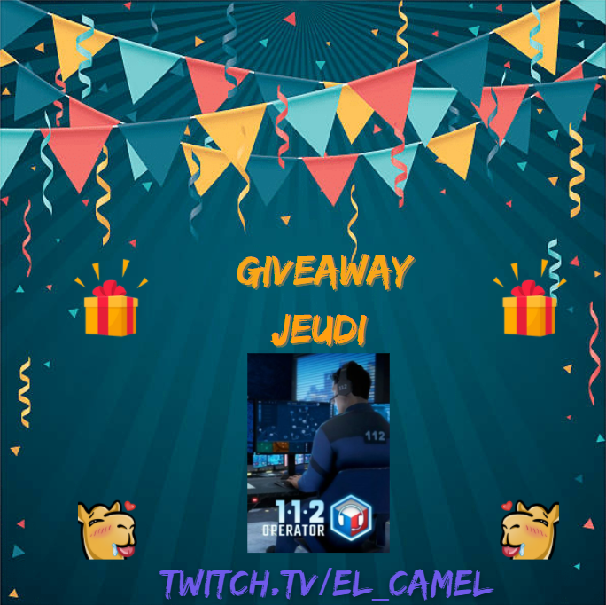 Senior_Camel's tweet photo. Oasiennes / Oasiens !
Quatrième Giveaway de la Rentrée Twitch !
Viendez vous régaler !
#twitch #twitchfr #twitchstreamer #twitchaffiliate #secondgiveaway #rentréetwitch https://t.co/QyNk86oRFa