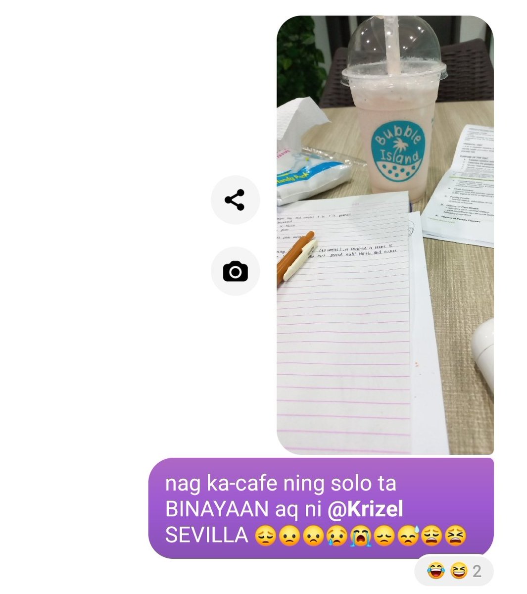 gwenify_'s tweet photo. habang buhay ko ining dadarahon @krizelsevilla 😡😡😡😡
#trauma
#iniwan
#YouStoodMeUp
#pinagpalit ???! https://t.co/kQ6SHV4K4p