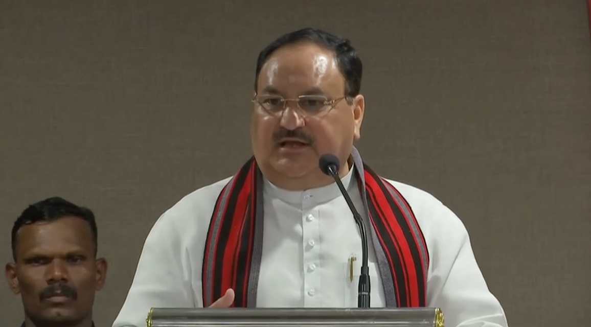BJP4India's tweet photo. As per the IMF paper, the extreme poverty level is less than 1%. BPL levels have reduced by 10%.

- Shri @JPNadda https://t.co/NFXTEfs3uy