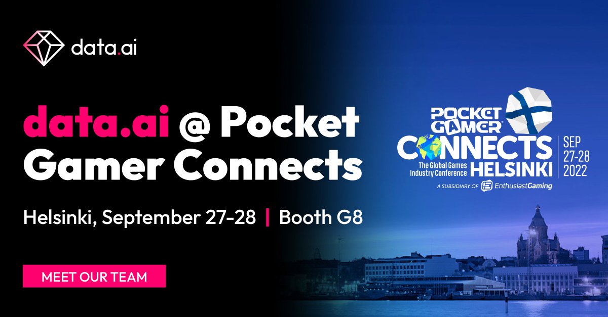 SensorTower's tweet photo. 🇫🇮 https://t.co/TH8VAU8Emi is sponsoring #PGConnects in Helsinki! https://t.co/JEq19R7E3l

Book a meeting with our team to discuss your mobile gaming challenges and discover how our tools will help you win in today’s competitive mobile gaming landscape.

#MobileGaming #Gaming https://t.co/CzBTS6VWHb