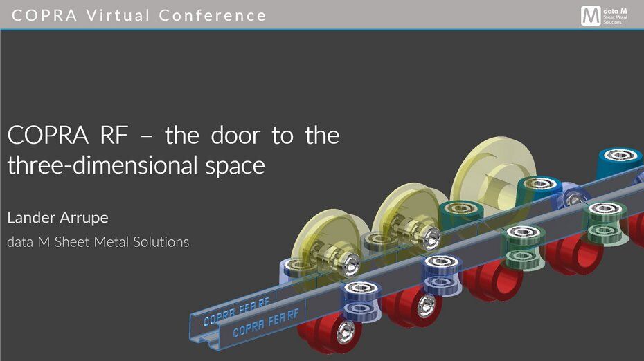 We are back from our summer break and look forward to Session 5 of our COPRA Virtual Conference with you!

We open the door to a new dimension and show you how easy it is to switch from 2D into 3D with the COPRA RF interface to Inventor and SolidWorks.

datam.de/en/copra-virtu…