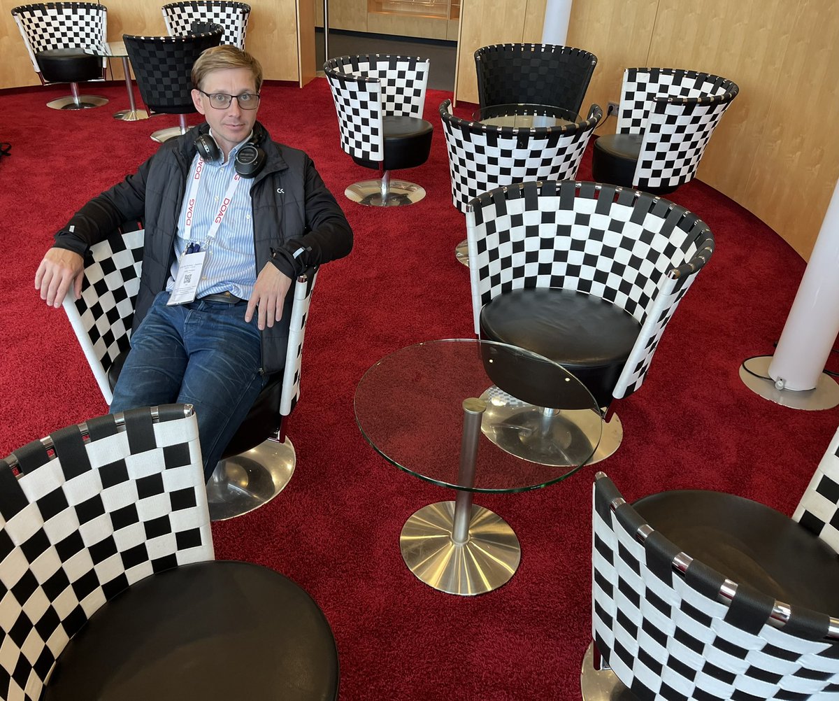 lvoug's tweet photo. #DOAG2022 is like a chess. Every session(play) improving your knowledge. One day you can even become GM(ACE director) kind of recognition in our community. https://t.co/xW0IcLH9rG