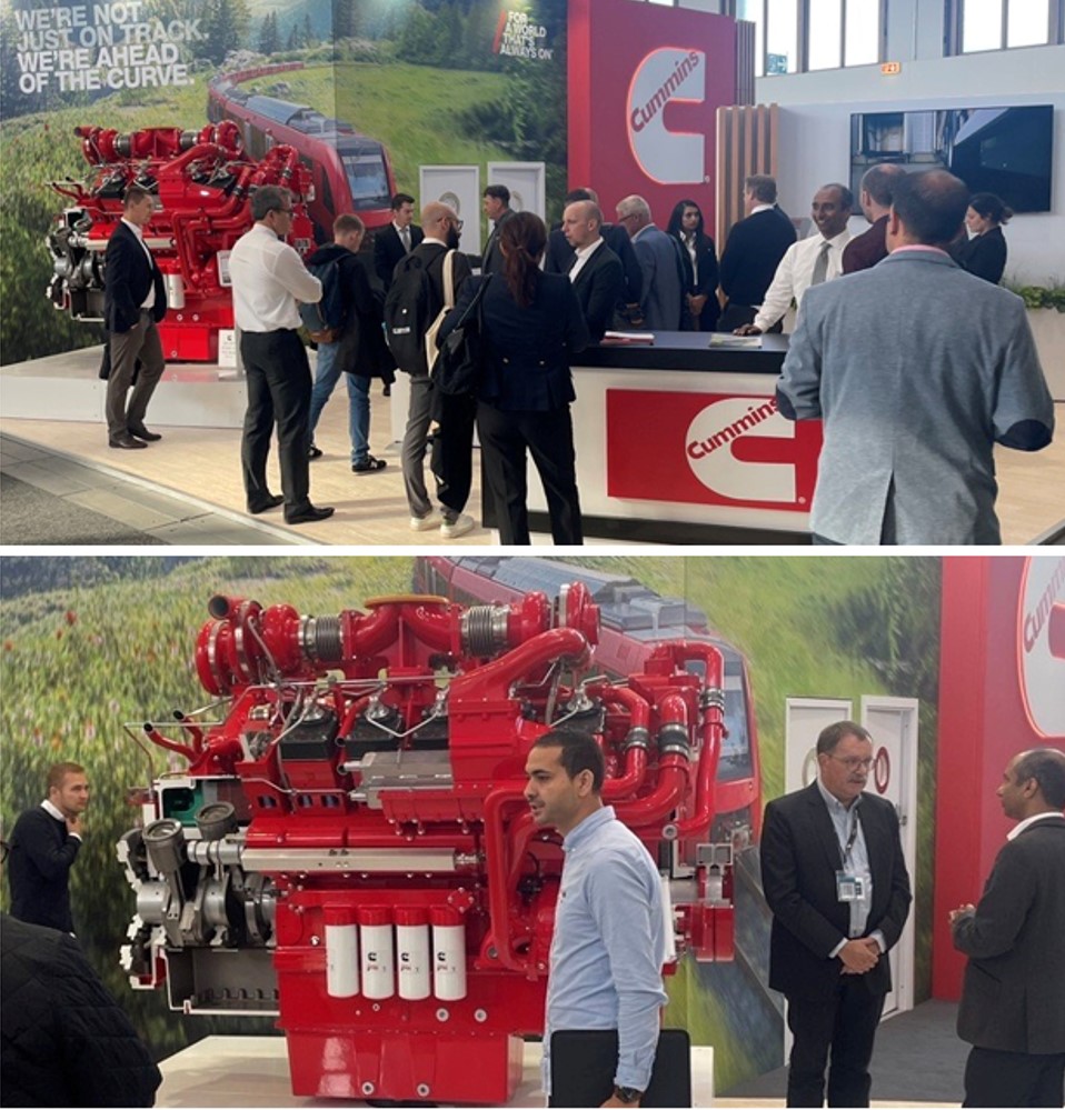 Excellent conversations at #InnoTrans2022 about the future of mobility &amp; the #H2 applications already available today! Find out about our solutions for #hydrogen transportation, storage and on-board tanks  and see us in hall 18 at the stand of our shareholder <a href="/Cummins/">Cummins Inc.</a>