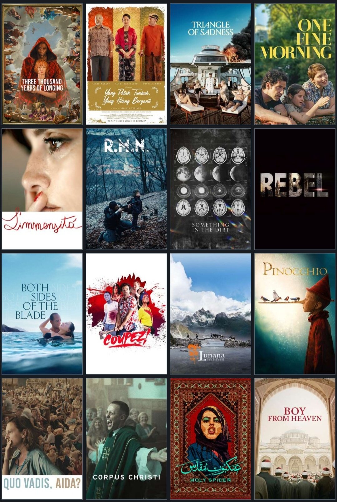 cinemuach on Twitter: "[FULL LINEUP] WORLD CINEMA WEEK 2022 - HYBRID