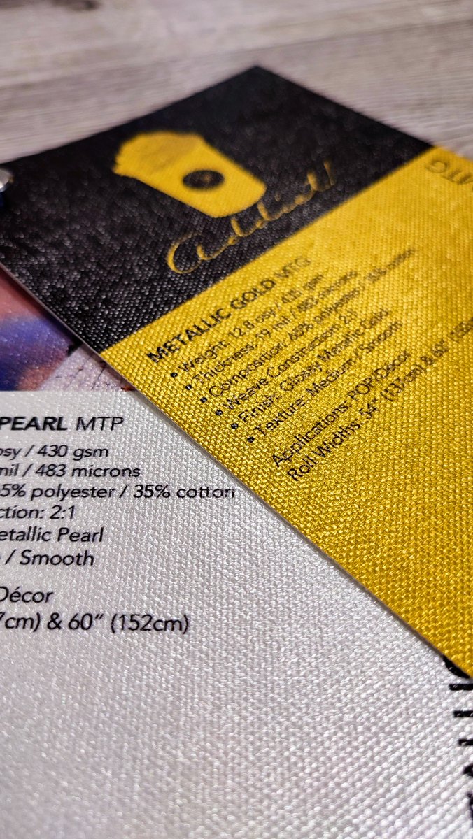 TepedeGroup's tweet photo. Exclusive printable canvases with metallic look surface
Thickness: 19 mils / 483 microns
65% Polyester, 35% Cotton base
@FredrixPrint
#printcanvas #homedecor #officedecor #artreproduction #photography #wallart #decor #canvas #art #largeformatprint #walldecoration https://t.co/GbFQY7IFzg