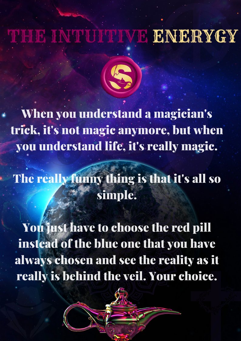 ElliottOleza's tweet photo. Once you discover a magician's trick, you'll think: it's hard to believe, how can the audience not see through it, the same with everything you've ever been told.

#Life #Truth #weareone #NFTCommunity #THS #THEHIDDENSECRET https://t.co/NtVi93QlC6