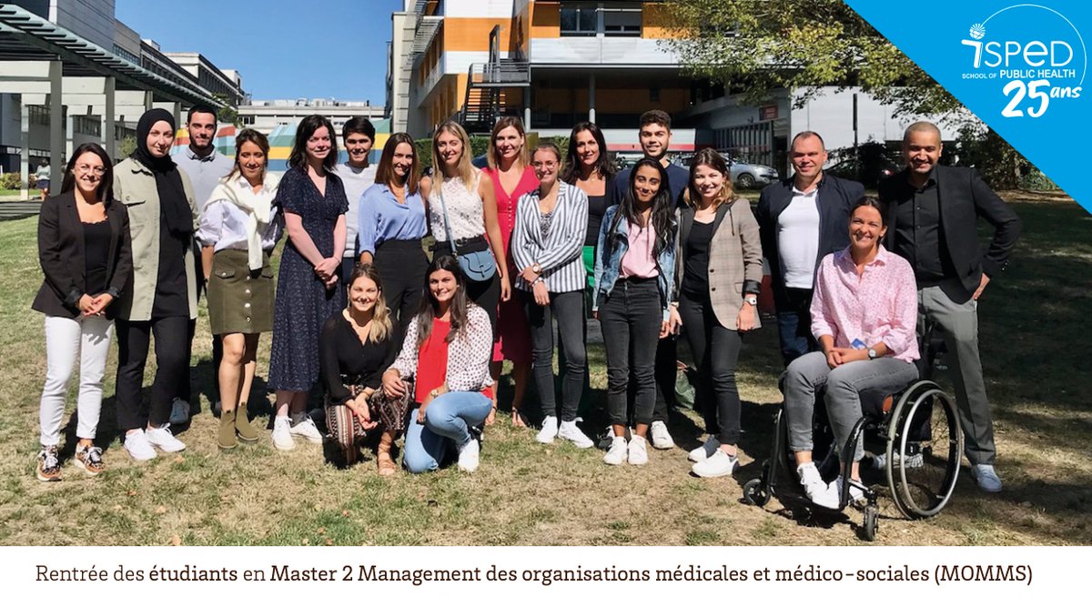 Lundi les #étudiants inscrits en Master 2 Management des organisations médicales et médico-sociales (MOMMS) ont fait leur rentrée !
Ce #Master2 forme aux métiers de l’encadrement et du management dans les organisations médicales et médico-sociales. Bienvenue à toutes et tous !