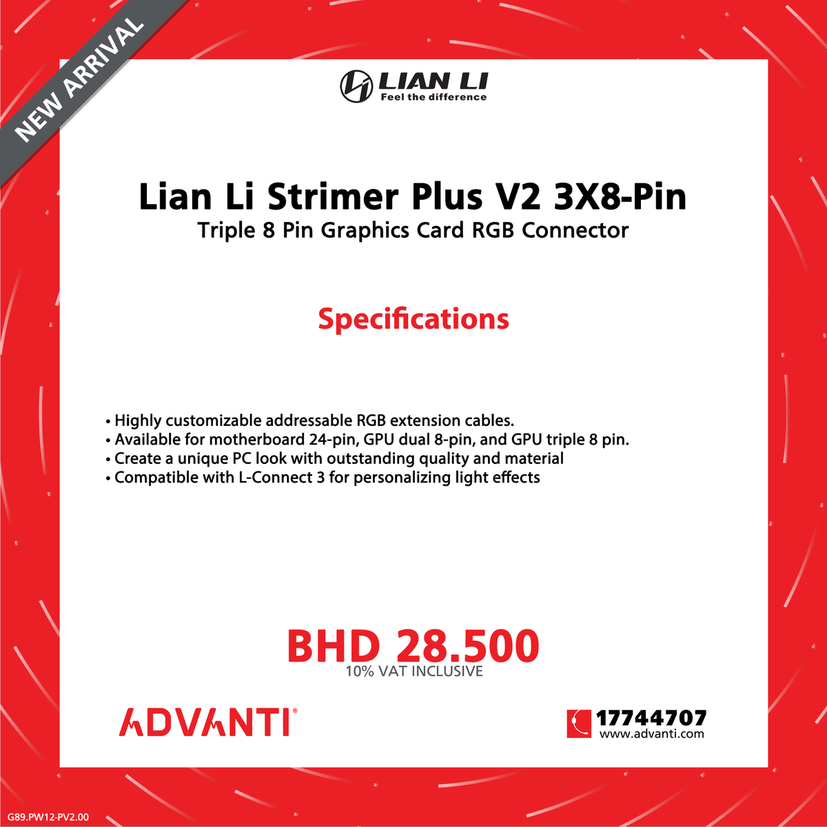 ADVANTI Bahrain On Twitter TRIPLE 8 PIN GRAPHICS CARD RGB CONNECTOR advanti-bahrain-on-twitter-triple-8-pin-graphics-card-rgb-connector