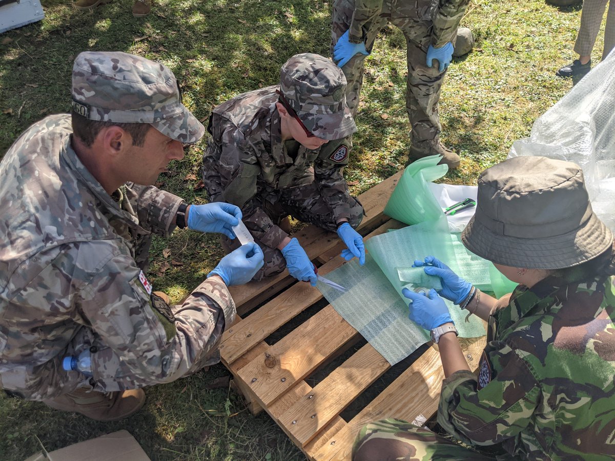blueshieldgeo's tweet photo. ⛑️ GNCBS participated in the inter-agency field exercise "Racha - 2022" organized by the National Guard of @ModGovGe and the Emergency Management Service of @MIAofGeorgia 
Read more 👉https://t.co/lPNE4hWDzj

#blueshield #culturalfirstaid #culturecannotwait https://t.co/XYHceGY1pN