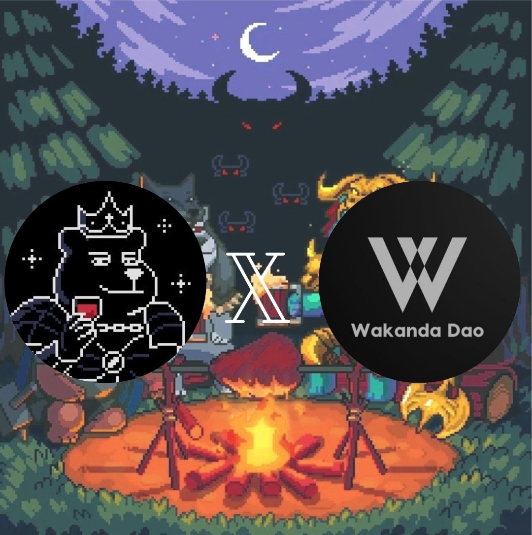 WakandaDao's tweet photo. BarBearians(🐻, ⚔️) X Wakanda Dao 🙅🏿‍♂️🙅🏻‍♀️🙅🏿🙅🏻‍♂️ ?

@PooriaIntern check your DM, Let's make this happen! https://t.co/mYsurqgMGn