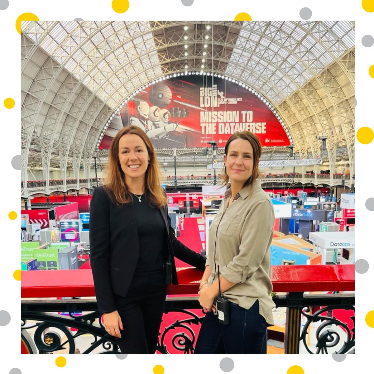 LC Events Ltd (@lceventsuk) on Twitter photo Kicking off the season working with the wonderful <a href="/Waysmeansevents/">Ways & Means Events</a> on #bigdataldn 👩🏻💻👩🏻💻
The show looks FANTASTIC ✨
Huge thank you to all of our suppliers for their hard work 💛
#bigdataldn #onsite #eventsindustry #opsteam Kicking off the season working with the wonderful <a href="/Waysmeansevents/">Ways & Means Events</a> on #bigdataldn 👩🏻💻👩🏻💻
The show looks FANTASTIC ✨
Huge thank you to all of our suppliers for their hard work 💛
#bigdataldn #onsite #eventsindustry #opsteam