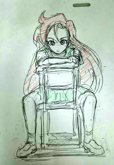 模写とからくがき。 