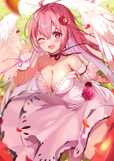 「目、あっちゃいましたね」 