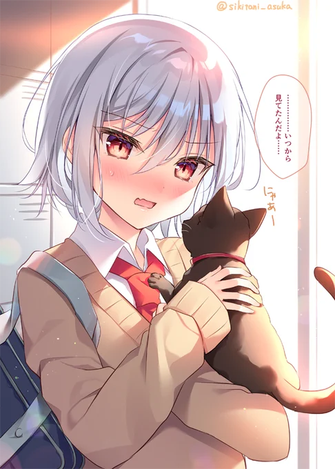 クールな転校生の可愛いところを見てしまった 