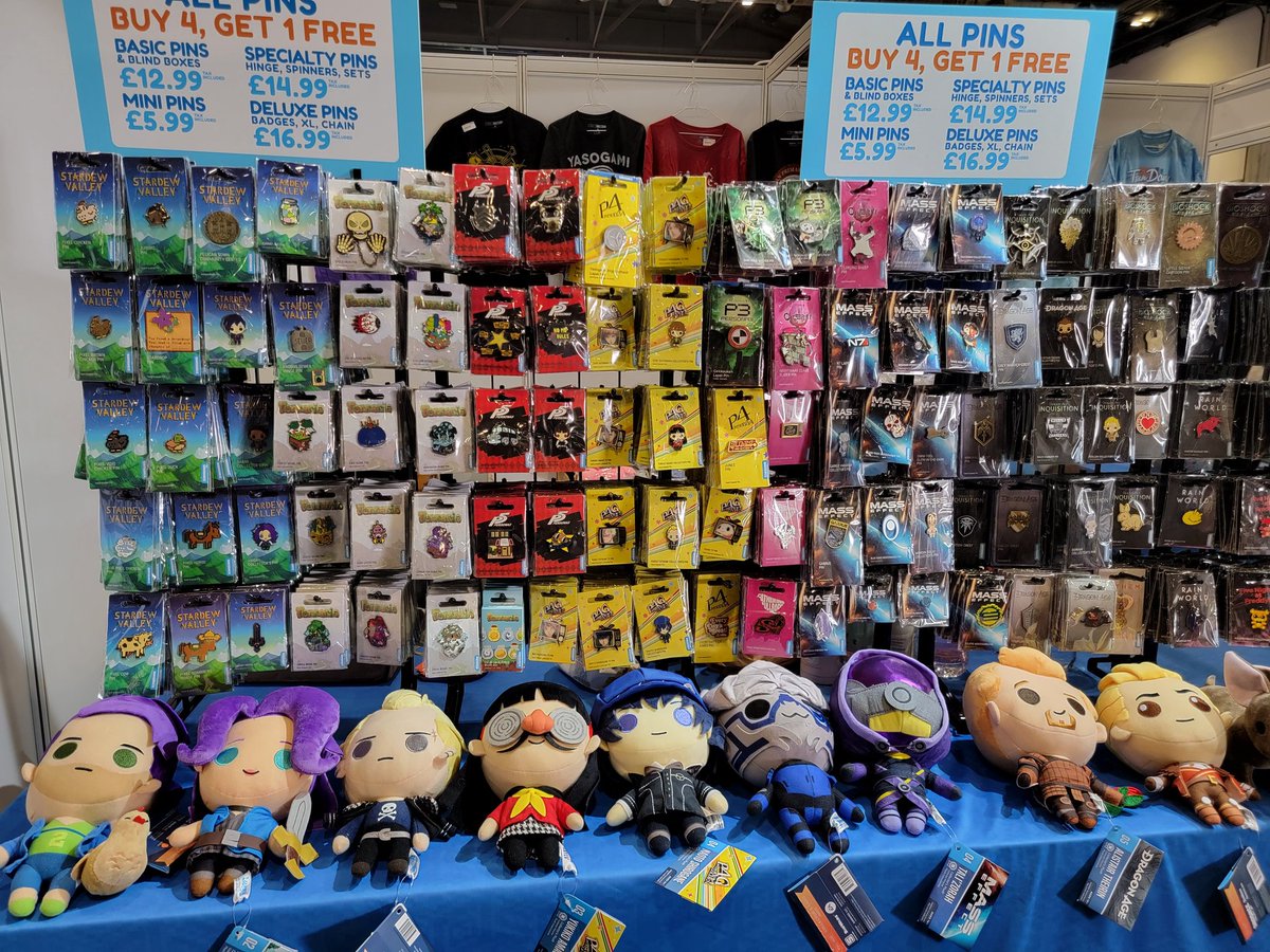 TeamSanshee's tweet photo. Hello England! Come visit us at both R1 and get your Sanshee fix without those pesky shipping costs! #EGX #EGXLondon #CollectJoy https://t.co/1zO4E2sIPK