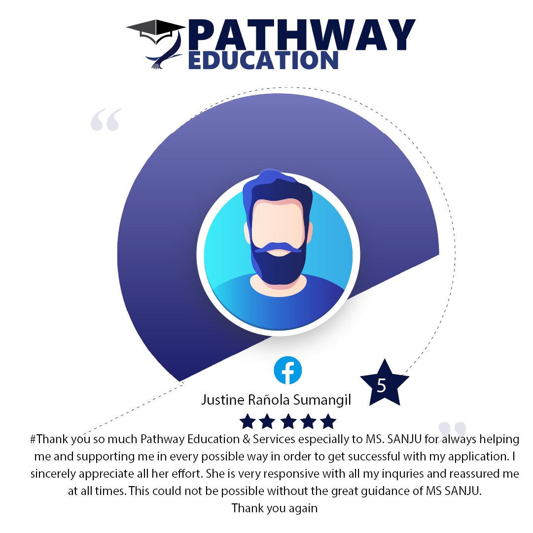 pathway_edu_au's tweet photo. 😎What Customer Think about PATHWAY
🎓Customer Reviews⭐️⭐️⭐️⭐️⭐️

#permanentresidence #visaservices #immigration #passport #migrationservicesinmelbourne #migrationservices #temporaryvisa #visaserviceinmelbourne #admissioninpy #professionalyear https://t.co/Y6rcGqDpU9