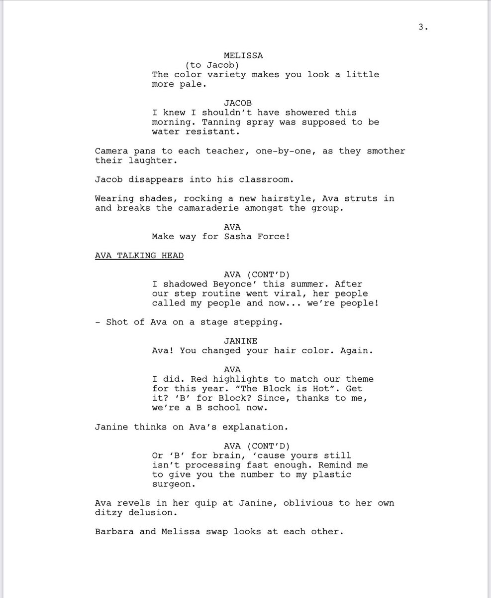 iWrite4orU_LRW's tweet photo. Sooo, I finished my spec script for #AbbottElementary back in April… 

As an educator, it was easy to capture the voice of the show, but it’s crazy how I practically predicted the premise of tonight’s premiere episode.🤯

(Screen)#WriterGrind®️✍🏾📺 https://t.co/ELHNGqF8Wx