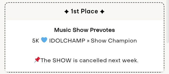 They said that the 35k kpoints requirement is the total votes of the poll, not limited to the votes of only one group! As you can see the total votes of the poll has 35k+ now. All we need is to rank 1st!! Please I'm begging y'all answers! For nmixx first win❤️