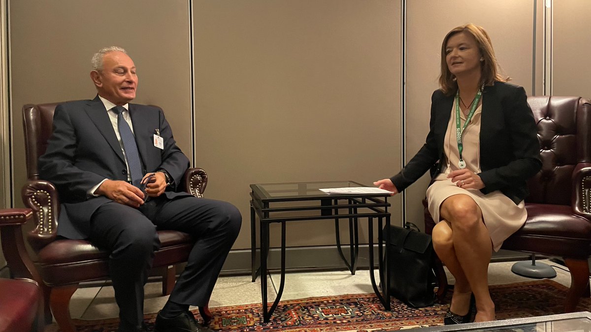 MZEZ_RS's tweet photo. In a meeting with Nasser Kamell @UfMSecretariat minister @tfajon reiterated that cooperation with #Mediterranean figures is high on agenda of @govSlovenia. We will upscale existing initiatives #EMUNI #CreativeForum & explore potential in other areas - #water & #digitalization. https://t.co/n4nGVMioV0