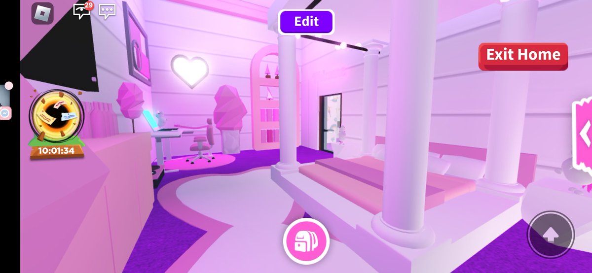 kawaiiranne's tweet photo. Build Commission Done! 🤗
Built by yours truly 😘
Simple Pink Bedroom for @MoonlightViana_ 🤗

#adoptmebuild #adoptmebuilds #adoptmebuilding #robloxadoptme #adoptme @PlayAdoptMe https://t.co/UvgVOuGqst