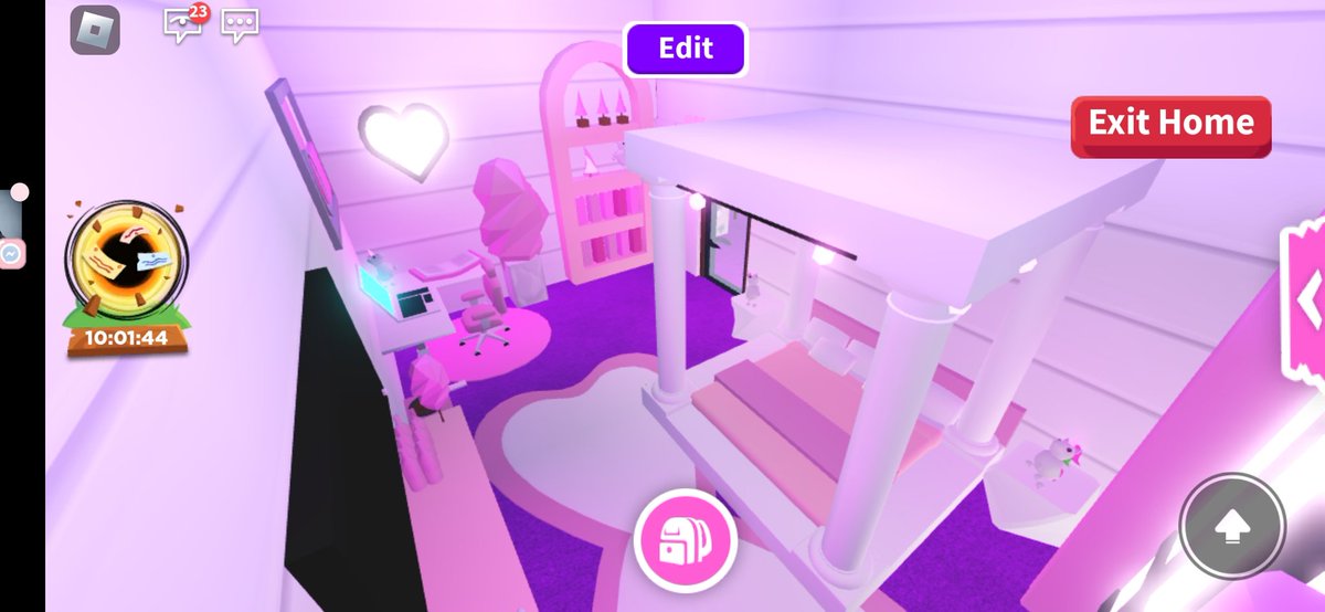 kawaiiranne's tweet photo. Build Commission Done! 🤗
Built by yours truly 😘
Simple Pink Bedroom for @MoonlightViana_ 🤗

#adoptmebuild #adoptmebuilds #adoptmebuilding #robloxadoptme #adoptme @PlayAdoptMe https://t.co/UvgVOuGqst