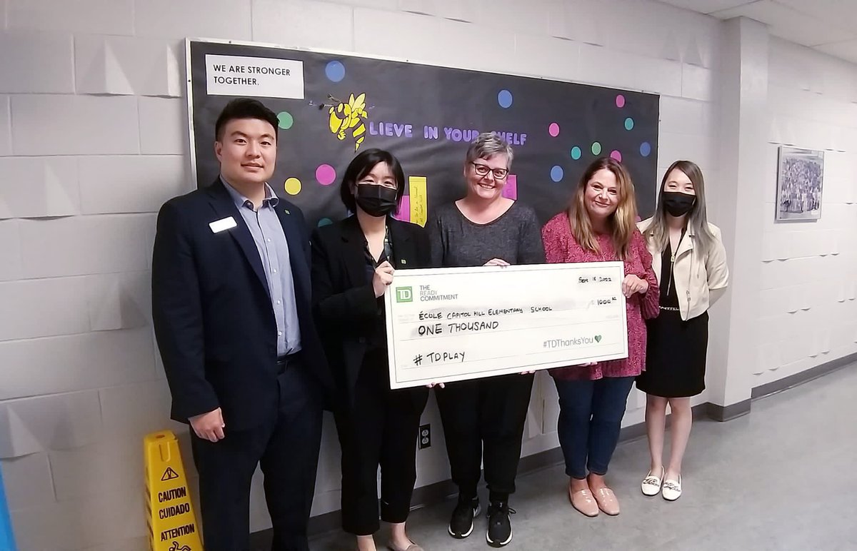 Karen Tse (@karentsetse) on Twitter photo Sperlings and Hastings branch donated to our local elementary school, that creates programs for students during recess that promotes healthy and active lifestyle! β½οΈπ₯
ππΎπΈπ#ecolecapitolhillelementary #wellness
<a href="/steventsangaris/">Steven Tsangaris</a> <a href="/zacharylordTD/">Zachary Lord</a> <a href="/FloraGuo19/">Flora G</a> Sperlings and Hastings branch donated to our local elementary school, that creates programs for students during recess that promotes healthy and active lifestyle! β½οΈπ₯
ππΎπΈπ#ecolecapitolhillelementary #wellness
<a href="/steventsangaris/">Steven Tsangaris</a> <a href="/zacharylordTD/">Zachary Lord</a> <a href="/FloraGuo19/">Flora G</a>