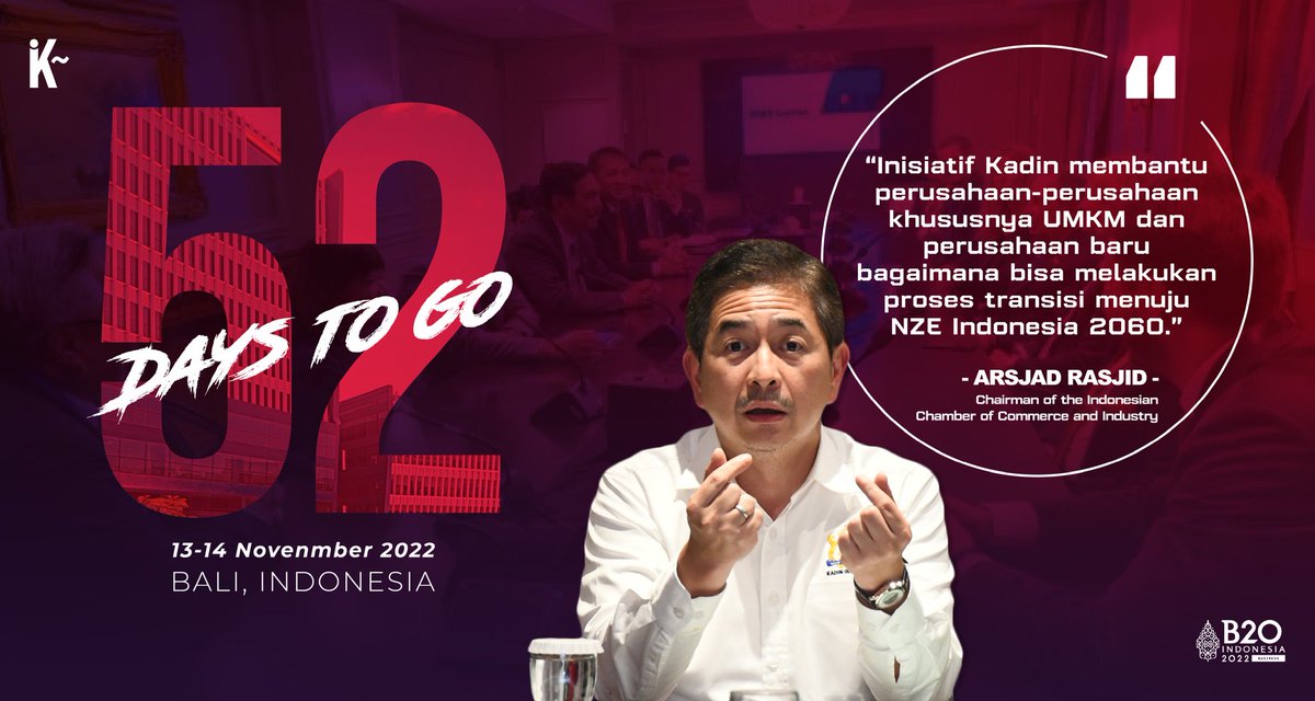inklusif_kolab's tweet photo. Arsjad Rasjid mendorong adanya insentif bagi pengembangan industri hijau, misalnya, peningkatan akses ke sumber pembiayaan yang terjangkau dan tepat.
#b20
#h52
#countdownb20
#arsjadrasjid
#inklusifkolaboratif https://t.co/oLBJC28CVY