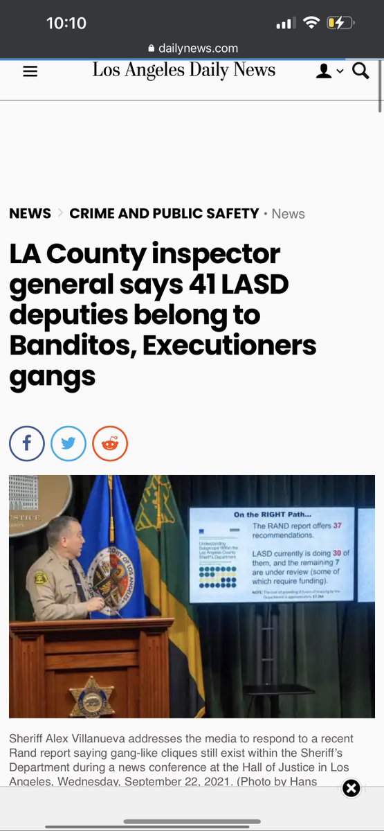Google “LASD gangs” to learn more names. #GoogleLASDgangs