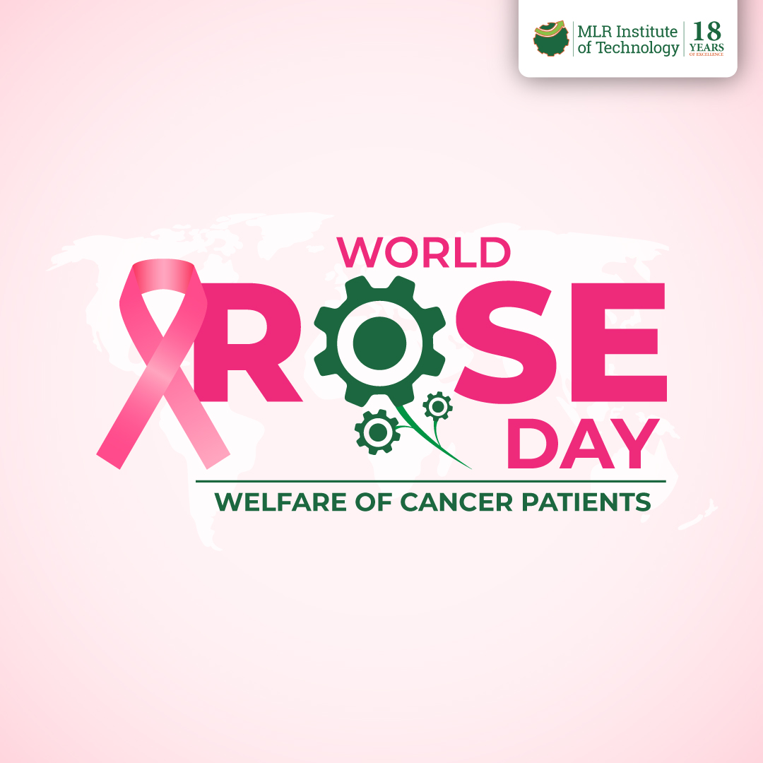 mlritin's tweet photo. We’re all in this together. Together we can fight cancer and make a difference for those affected by the disease.
#MLRIT #roseday #RoseDayIndia #RoseDay #engineeringstudent #engineeringstudents #engineeringproblems #worldofengineering #computer_engineering https://t.co/Mj0fHoXYAd
