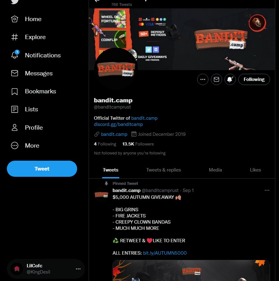 KingDesii's tweet photo. @banditcamprust Notifications on https://t.co/OMgQOJYM8g