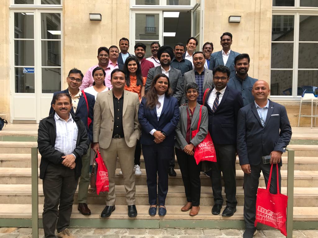 NIUA_India's tweet photo. A #CITIIS delegation completed a 5-day study tour to #France, facilitated by @sciencespo, @efficacity_lab &amp; @AFD_en. Through lectures, meetings &amp; site visits in Paris and Lyon, 20 participants analysed the challenges of sustainable urbanisation &amp; brainstormed how to tackle them. https://t.co/WAHsa0F7t2