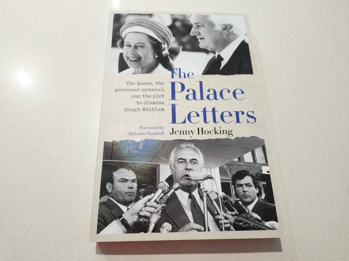 On this day of national mourning, my copy of The Palace Letters arrived 📚🤔📜📝⏳🔦