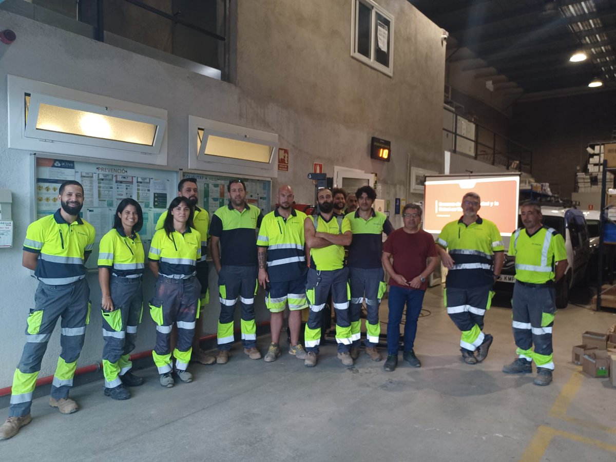comaigua's tweet photo. Treballar junts com a equip, ens fa més segurs. Com a una part fonamental de la nostra cultura contínua de treball, ens formem en #CulturaJusta en l'entorn de seguretat i salut laboral. @Veolia_Es #HiPos #Culturadeseguretat #SetmanaSeguretatiSalutLaboral https://t.co/FWfOD1BUy2