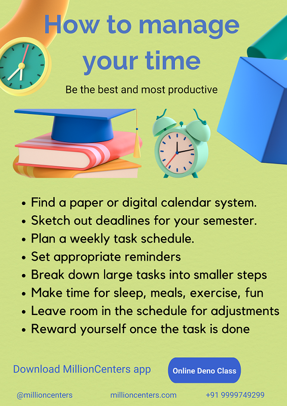 AtShasta's tweet photo. For all hard working students - tips on time management https://t.co/xF6hPbLUtB