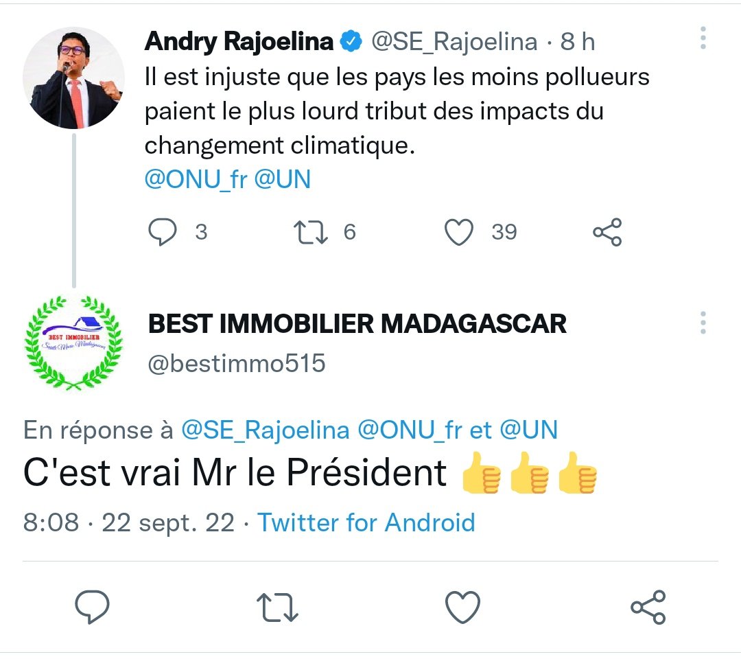 Fanvichka's tweet photo. Après tu as des #CM qui se trompent "peut-être" de compte !

Mais tout va bien en fait, affaire politique et affaire immobilière, c'est presque pareil.

#failCM #bestimmobiloermadagascar https://t.co/crJtwbr6hU