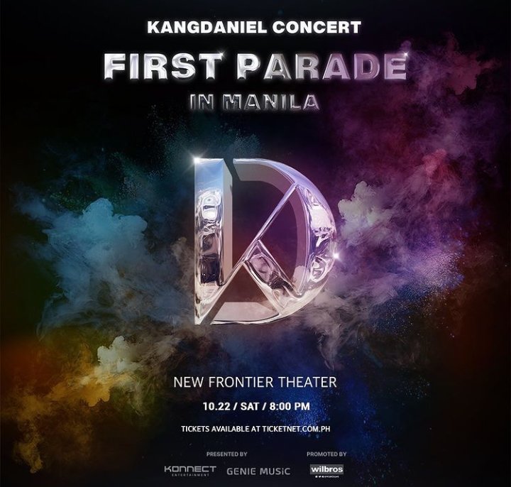KDANIEL_SUPPORT's tweet photo. KANGDANIEL CONCERT FIRST PARADE IN MANILA
▫️Oct 22, Sat.
▫️New Frontier Theatre
▫️Tickets on sale from Oct 1 at 10am. https://t.co/H3qEhY2s1u
and TicketNet outlets.

🖇️
https://t.co/F2p0btnTeR

#KANGDANIEL 
#FirstParadeWorldTour https://t.co/lT8lmXovew