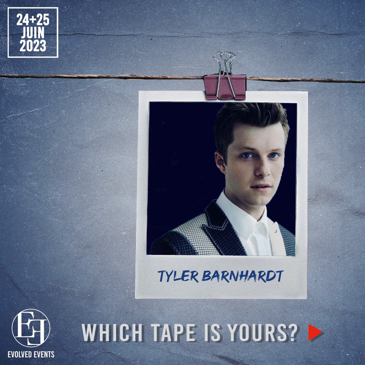 EuroConNet's tweet photo. GUEST ANNOUNCEMENT #WhichTapeIsYours #EvolvedEvents #TylerBarnhardt #13reasonswhy 

Paris, France
24 - 25 June 2023

https://t.co/BuglR2R3vt

https://t.co/JkN8jj5YE5 https://t.co/triDzcJo6n